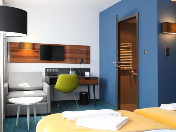 Hotel Tobaco Łódź : photo 8 de la chambre chambre double Économique