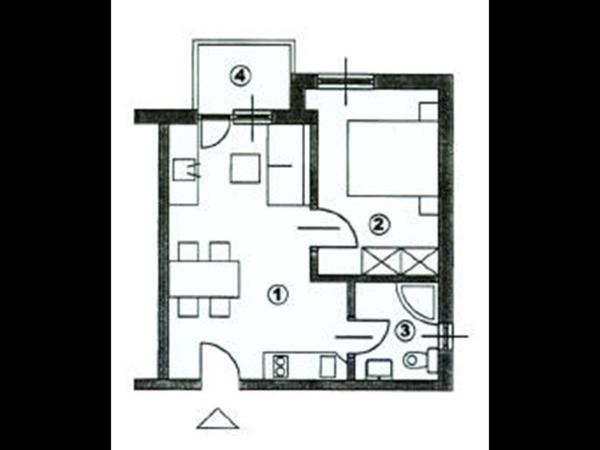 Apartments Anita : photo 8 de la chambre appartement 1 chambre avec balcon