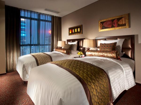 Oakwood Premier Guangzhou-Free Shuttle Bus to Canton Fair Complex : photo 3 de la chambre appartement 2 chambres