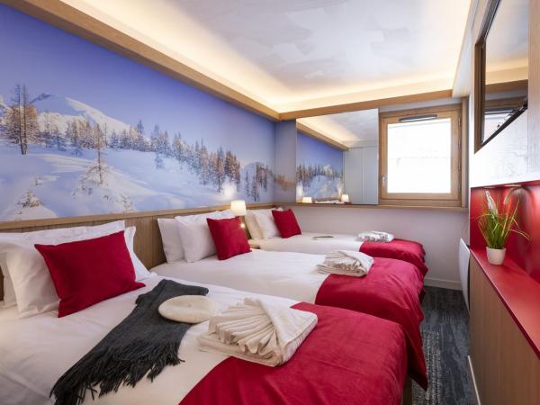 Hôtel Club mmv Plagne 2000 : photo 2 de la chambre chambre triple