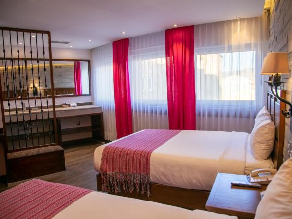 Hotel Alameda Centro Historico : photo 2 de la chambre chambre lits jumeaux supérieure - vue sur ville