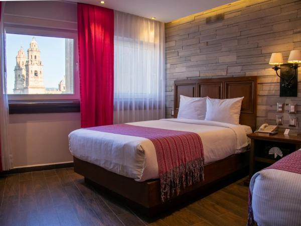 Hotel Alameda Centro Historico : photo 5 de la chambre chambre lits jumeaux supérieure - vue sur ville