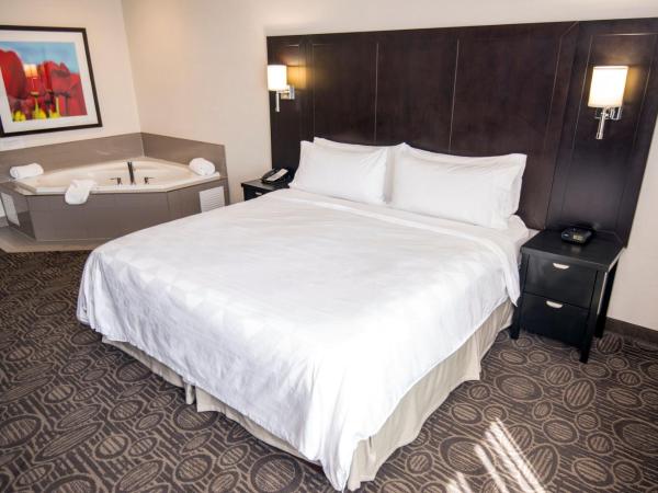 Holiday Inn Hotel & Suites Red Deer, an IHG Hotel : photo 1 de la chambre suite lit king-size avec baignoire spa