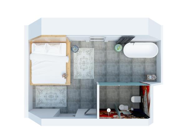 Bunk Hotel Utrecht : photo 8 de la chambre chambre double la plus sensationnelle