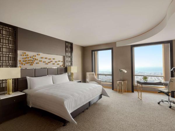 Shangri-La Dubai : photo 2 de la chambre chambre exécutive horizon - accès au salon avec goûter, boissons sans alcool toute la journée, apéritifs et canapés en soirée 