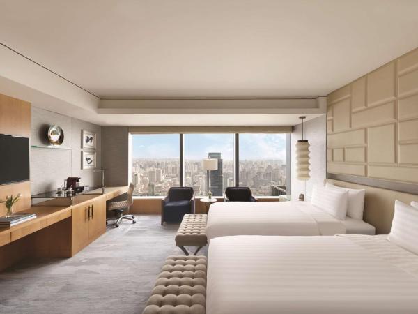 Jing An Shangri-La, Shanghai : photo 3 de la chambre chambre lits jumeaux premier