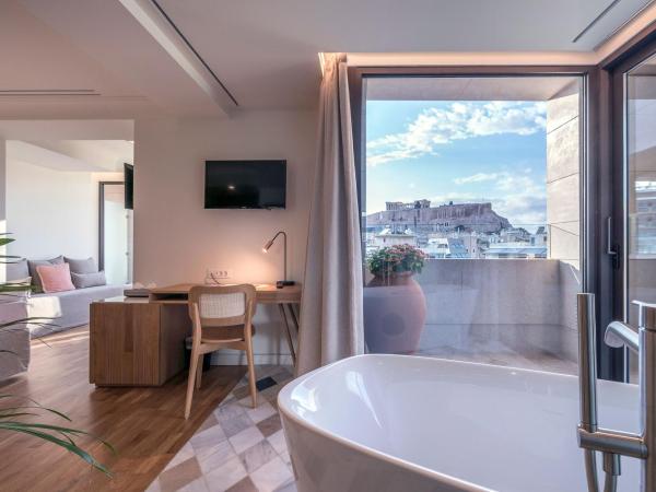 Niche Hotel Athens : photo 2 de la chambre suite niche divine - vue sur acropole