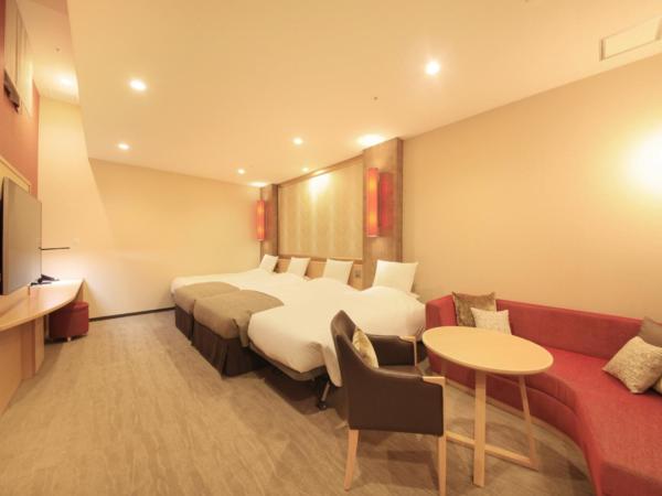 Richmond Hotel Tokyo Mejiro : photo 2 de la chambre grace twin (4adults,4beds) with no window - semi basement - non-smoking
