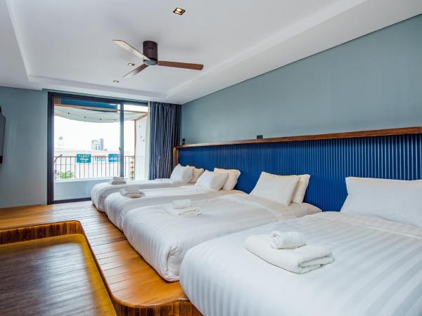 Seamira House Huahin - SHA : photo 8 de la chambre chambre quadruple avec baignoire