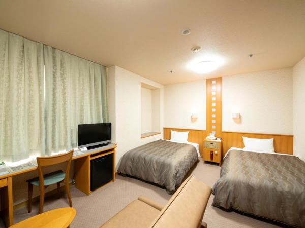 Hiroshima City Bunka Koryu Kaikan : photo 4 de la chambre chambre lits jumeaux - non-fumeurs