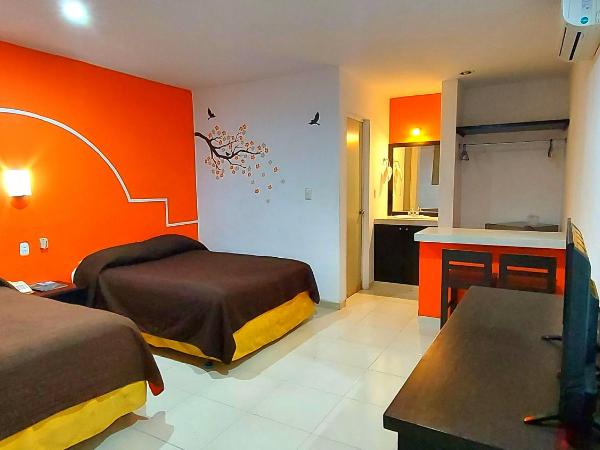 Hotel El Marques : photo 1 de la chambre chambre double supérieure avec deux lits doubles