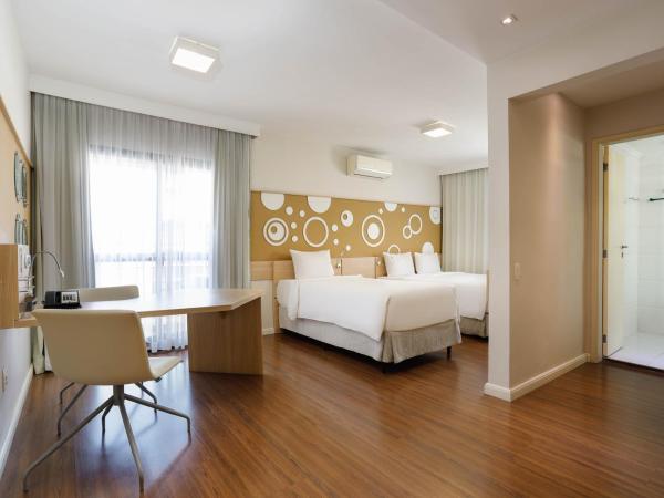 Mercure Sao Paulo Alamedas : photo 1 de la chambre appartement 1 chambre avec lit queen-size et lit simple