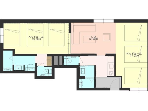 GRAND BASE Urakami : photo 3 de la chambre suite supérieure