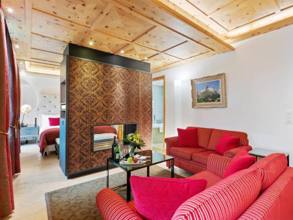 Grand Hotel Zermatterhof : photo 3 de la chambre suite supérieure 1 chambre