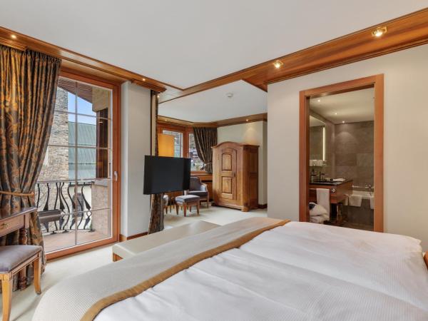 Grand Hotel Zermatterhof : photo 5 de la chambre grande suite - vue sur le cervin
