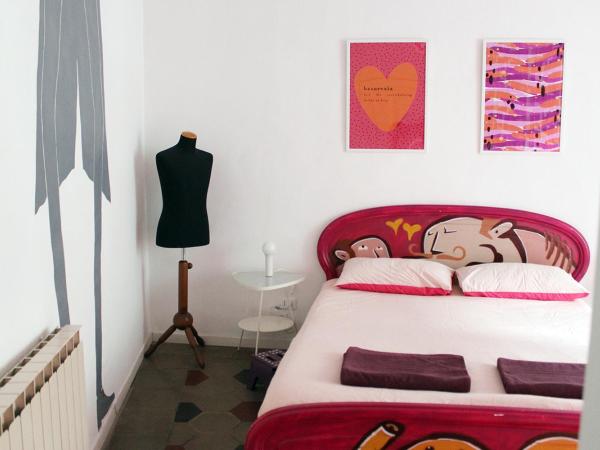 Bamboo Eco Hostel : photo 3 de la chambre chambre double ou lits jumeaux avec salle de bains privative