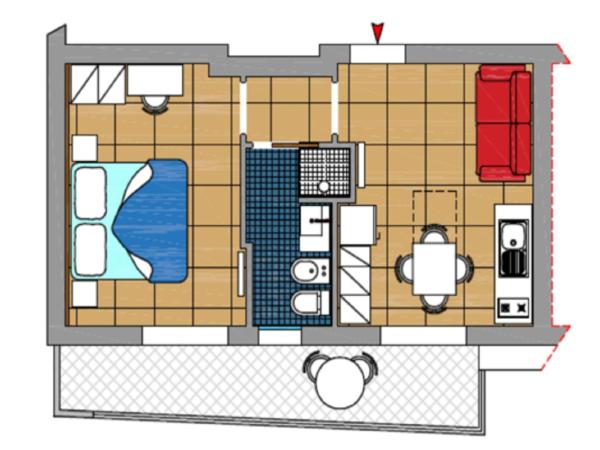 Residence Marzia : photo 2 de la chambre appartement supérieur