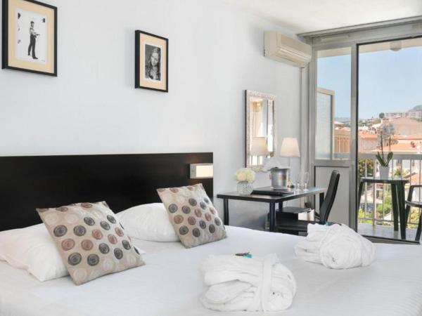 Best Western Hotel Mediterranee Menton : photo 4 de la chambre chambre double privilège