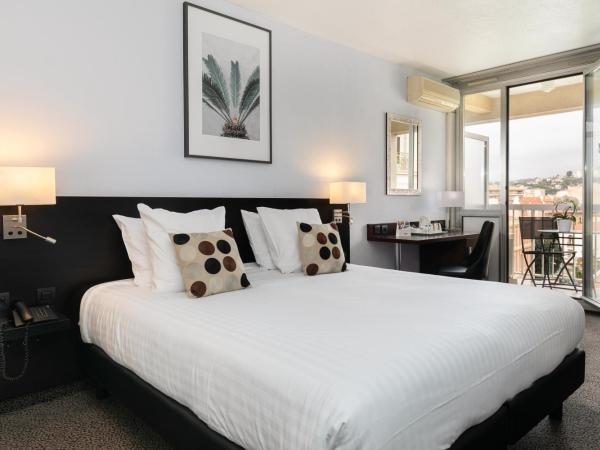 Best Western Hotel Mediterranee Menton : photo 3 de la chambre chambre double privilège