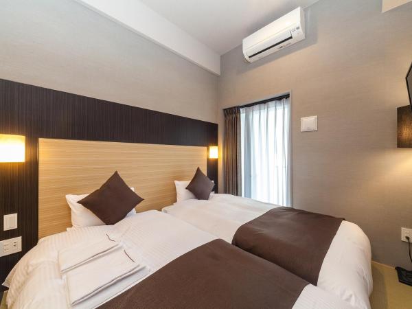 HOTEL SUITE HIROSHIMA YOKOGAWA : photo 4 de la chambre chambre lits jumeaux standard