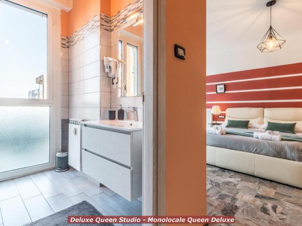 4 Star Bologna Train Station - Self Check-In : photo 4 de la chambre studio lit queen-size de luxe