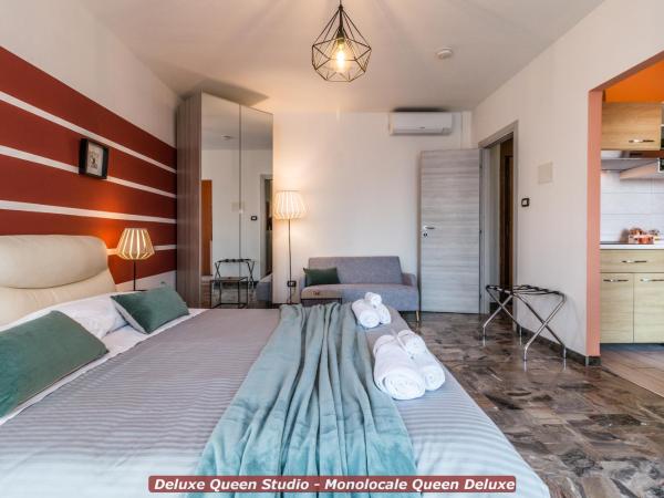 4 Star Bologna Train Station - Self Check-In : photo 2 de la chambre studio lit queen-size de luxe