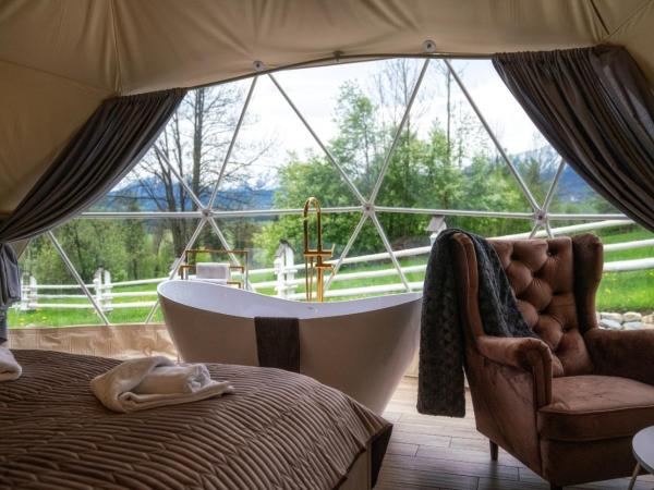 Mountain Glamp & Gorąca Balia : photo 7 de la chambre tente