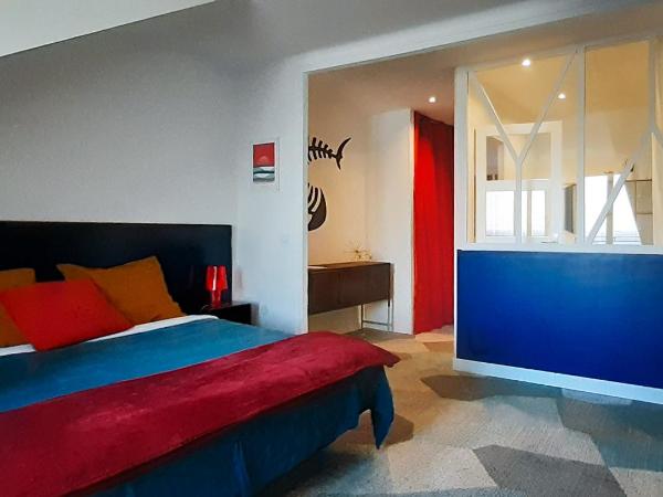 Kêr L - Breizh & Breakfast : photo 3 de la chambre chambre lit queen-size avec vue sur mer - 3e Étage sans ascenseur