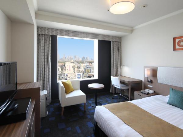 Shibuya Excel Hotel Tokyu : photo 4 de la chambre chambre double supérieure avec petit lit double - vue sur parc - non-fumeurs