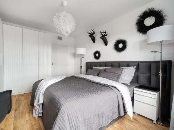 Apartamenty Baltica Towers Modern White&Black : photo 6 de la chambre appartement supérieur