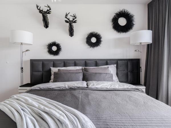 Apartamenty Baltica Towers Modern White&Black : photo 7 de la chambre appartement supérieur