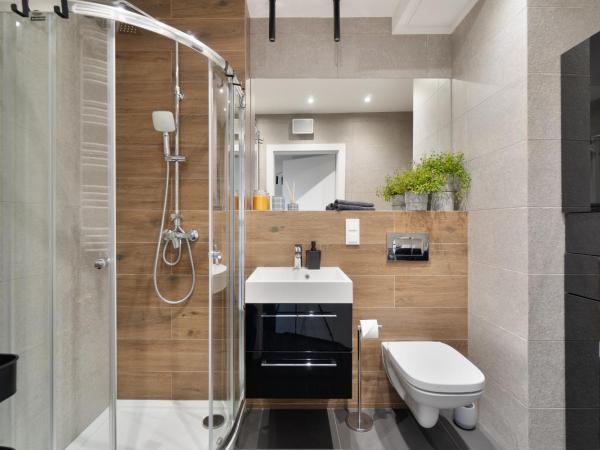 Apartamenty Baltica Towers Modern White&Black : photo 9 de la chambre appartement supérieur