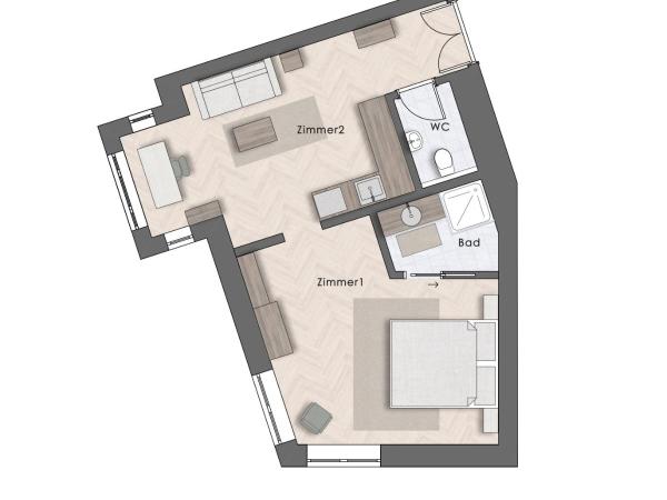 Vienna Residence, City Hall - Parliament : photo 2 de la chambre appartement deluxe