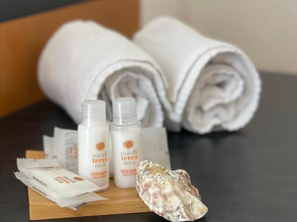 Hotel Orlov Rimini : photo 2 de la chambre chambre familiale avec accès à la plage