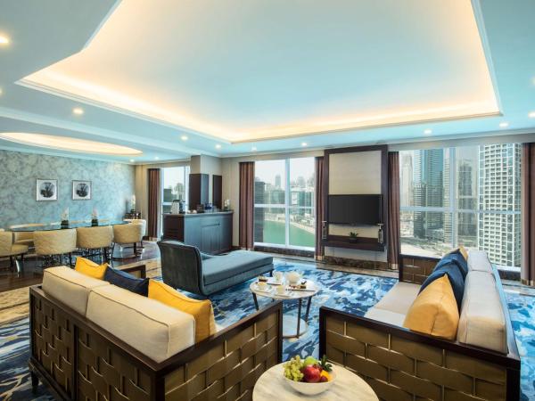 Gulf Court Hotel Business Bay : photo 1 de la chambre suite penthouse avec 2 lits king-size