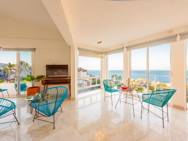 La Casa Blanca : photo 7 de la chambre suite lit king-size - vue sur mer