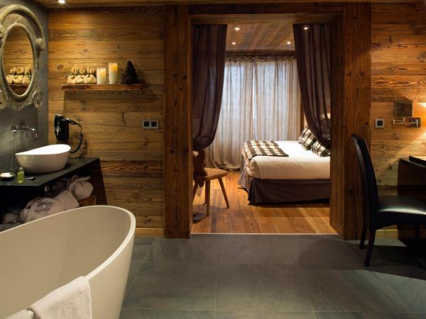 Chalet-Hôtel Hermitage : photo 2 de la chambre chambre privilège avec accès au spa