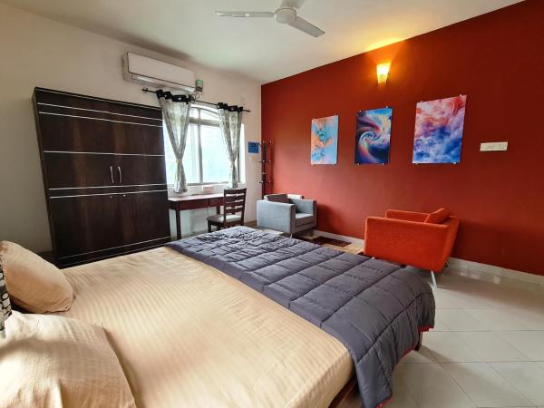 Hostel Lifespace- Garden Bungalow with Pods, CoWork & Cafe : photo 3 de la chambre chambre lit king-size deluxe