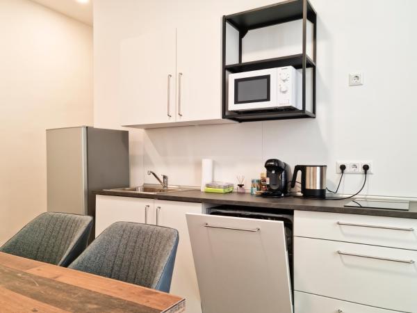 Pension Mozart - Newly Renovated : photo 5 de la chambre appartement deluxe avec cuisine - vue diverses