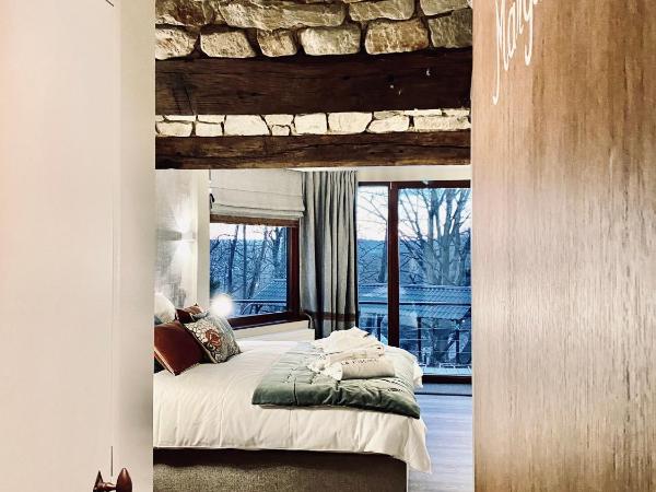 B&B La Villa d'Olne : photo 1 de la chambre chambre double ou lits jumeaux deluxe – vue sur jardin