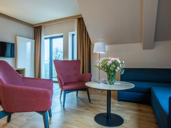 Radisson Blu Hotel & Residences : photo 5 de la chambre appartement 1 chambre avec balcon et kitchenette