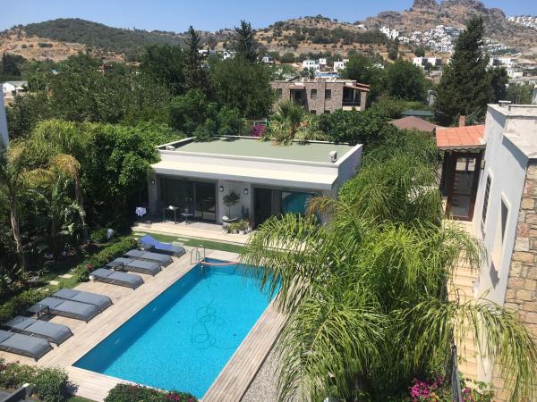 Villa Oliva Butik Hotel : photo 8 de la chambre chambre double - vue sur piscine