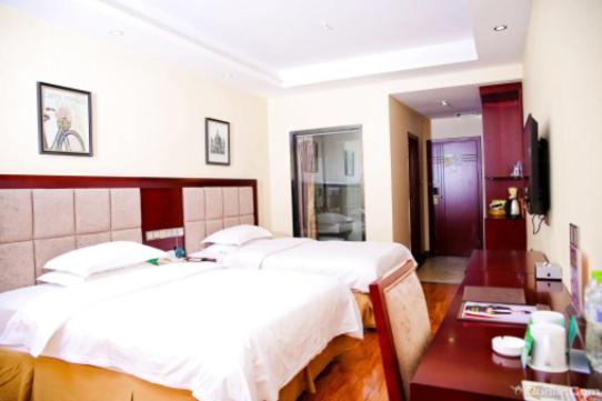 GreenTree Inn SiChuan Chengdu Airport Road Zhujiang Road Express Hotel : photo 4 de la chambre citoyens de chine continentale - chambre lits jumeaux de luxe