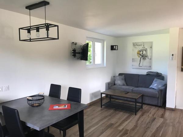 Maison 4 étoiles et Studio 3 étoiles indépendants avec piscine : photo 9 de la chambre villa - vue sur jardin