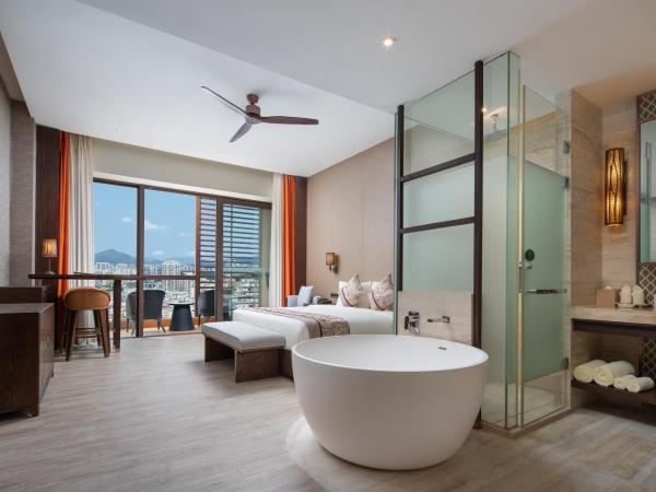 Mangrove Tree Resort World Sanya Bay- Queen Palm Towers : photo 6 de la chambre chambre lit king-size supérieure