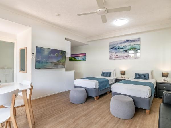 Byron Central Apartments : photo 4 de la chambre studio lits jumeaux