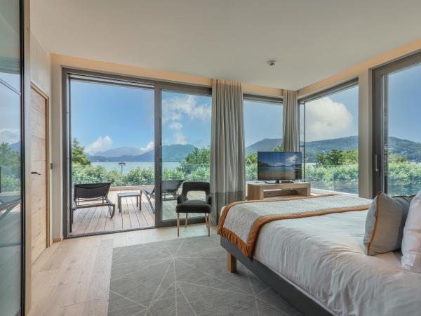 Rivage Hôtel & Spa Annecy : photo 1 de la chambre penthouse avec terrasse - vue sur lac - accès gratuit au spa