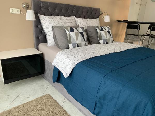 Hollik Apartmanház : photo 8 de la chambre studio avec terrasse