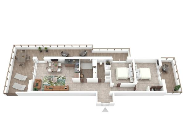 Kallisté Porticcio AppartHotel Golfe d Ajaccio : photo 8 de la chambre appartement deluxe