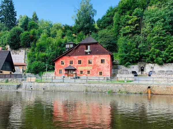 Penzion Kapr : photo 7 de la chambre chambre standard avec vue sur la rivière